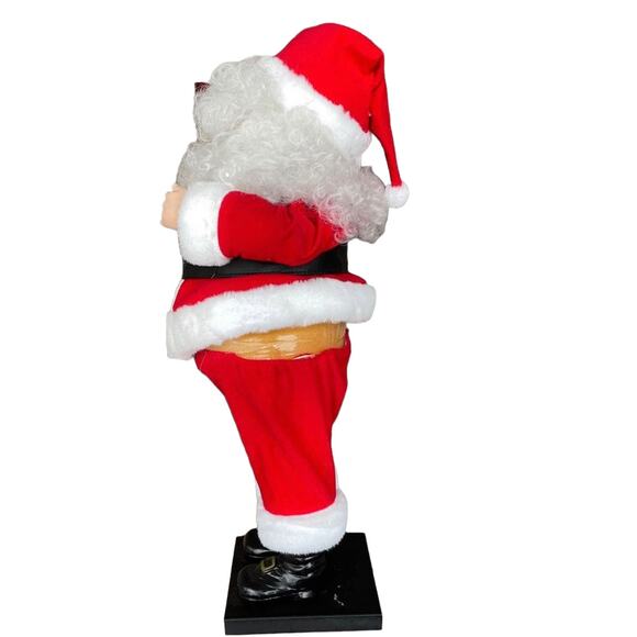 Vintage Telco Christmas Motionettes Santa Claus w/ Bell 1980s Animated READ - Picture 16 of 16